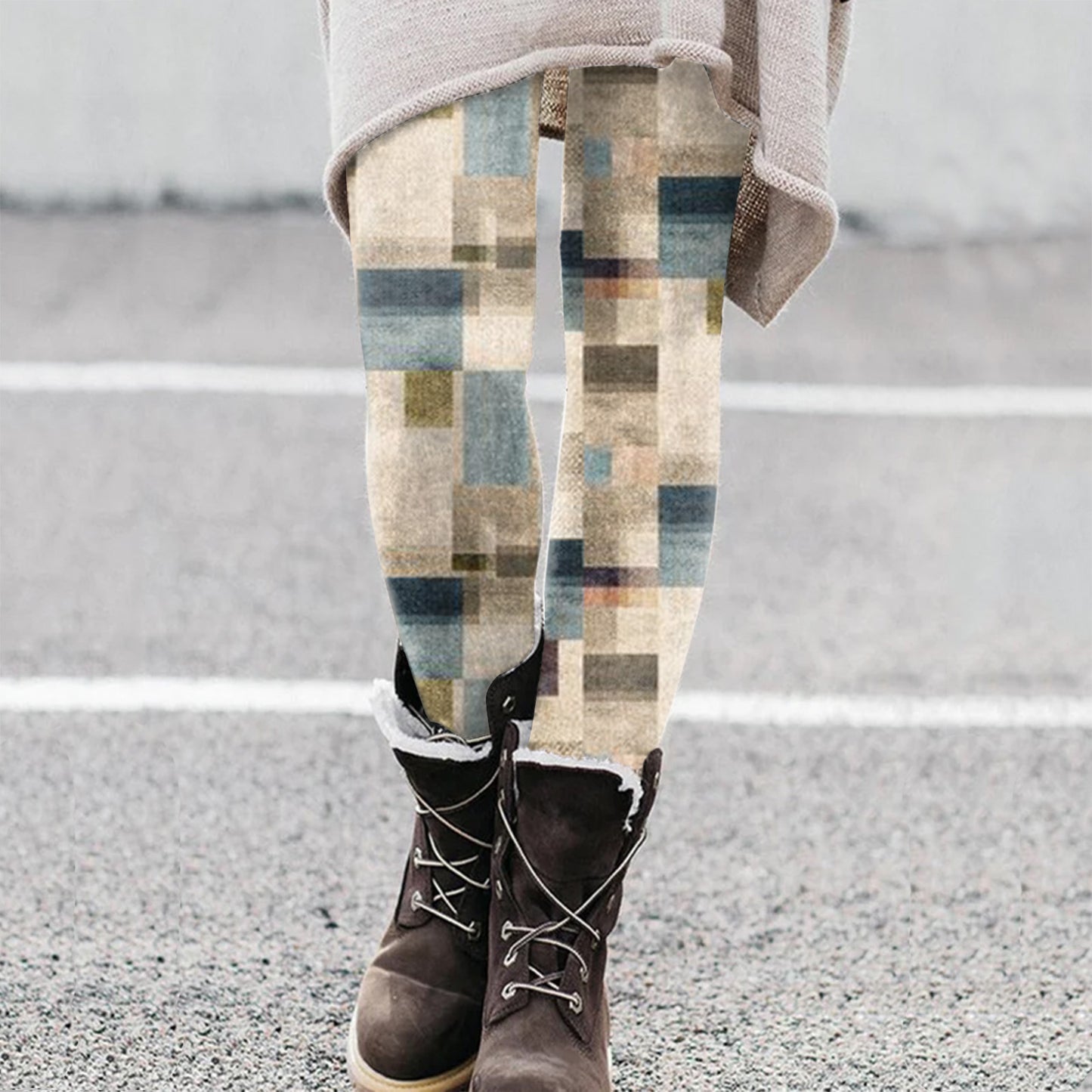 Tight Ethnic Casual Pants BB26