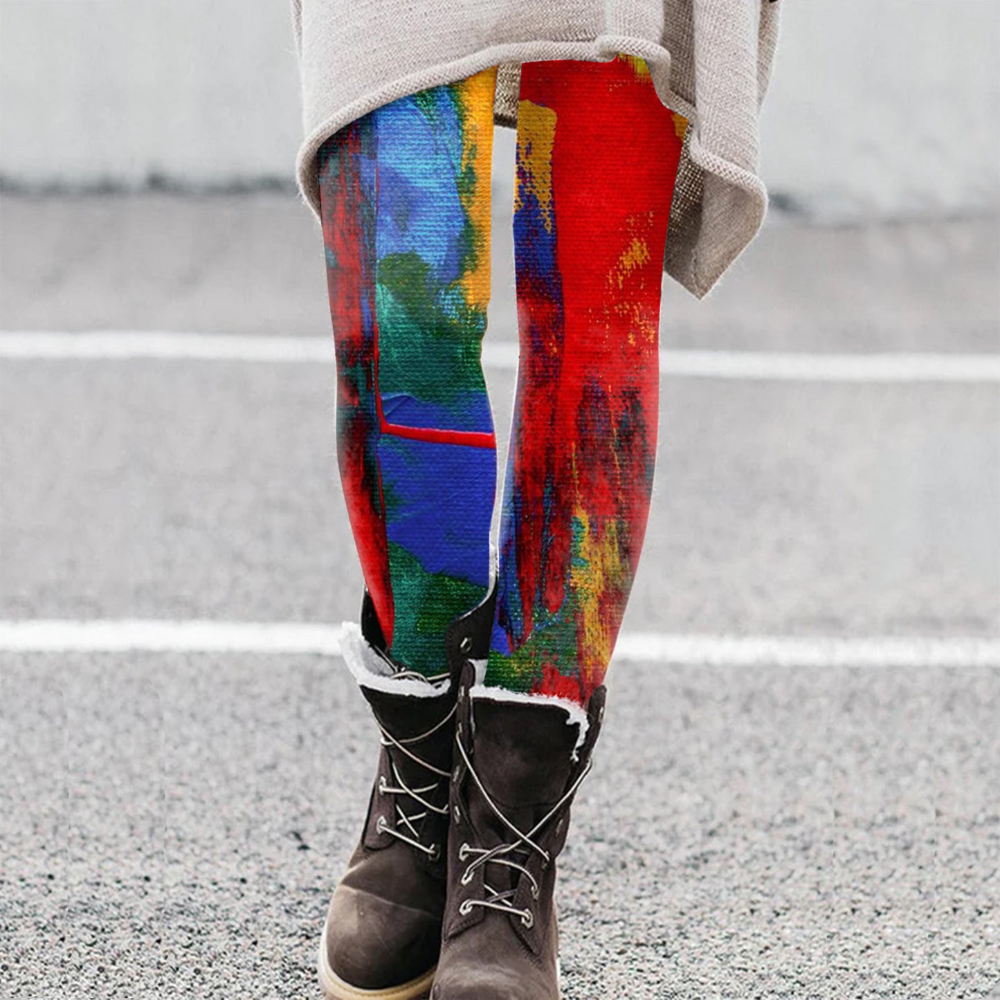 Tight Ethnic Casual Pants BB26