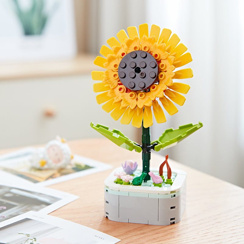 DIY Blumentopf-Baustein