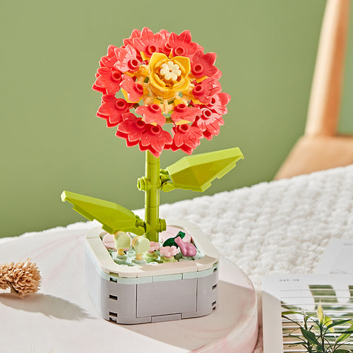 DIY Blumentopf-Baustein