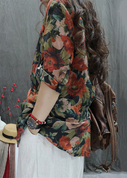 Bracelet en coton pour manteaux, cols, poches, Peter Button, orange