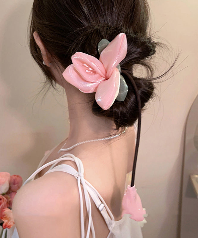 Bellflower Weaving Fabric Hair Band Orange