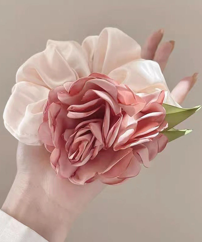 Rosenband Colorblock Design Seide Original Haar