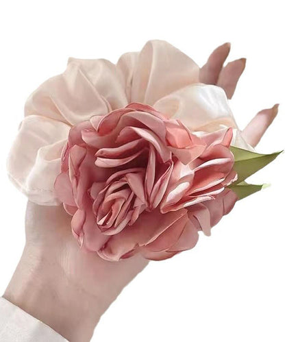 Rosenband Colorblock Design Seide Original Haar