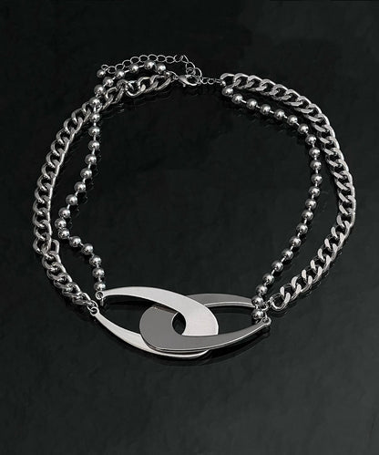 Metallkette Original Kettendesign Asymmetrisch