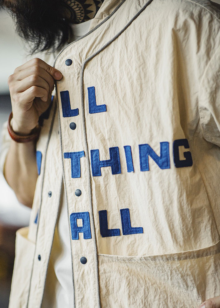 Chemises en coton kaki à poches et boutons pour hommes, grande taille, demi-manches