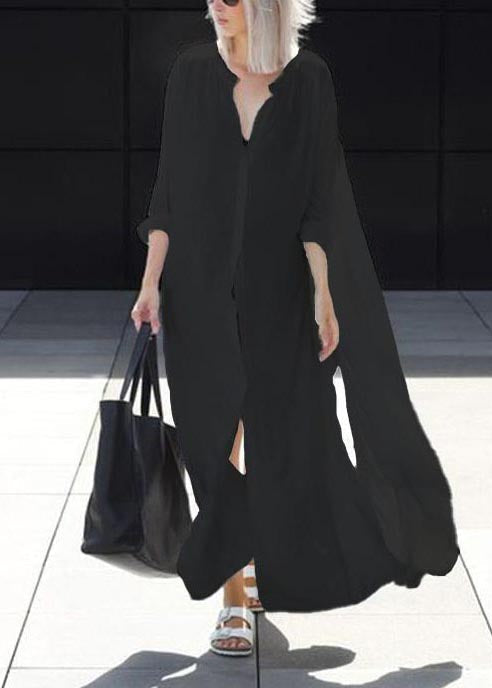 Hemden 50+ Plus Baumwolle Größe Übergröße Weiß Lang Offen UPF Seite