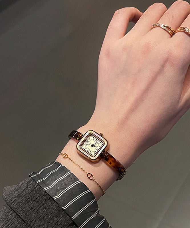 Hardlex Retro Watches Crystal Alloy Waterproof