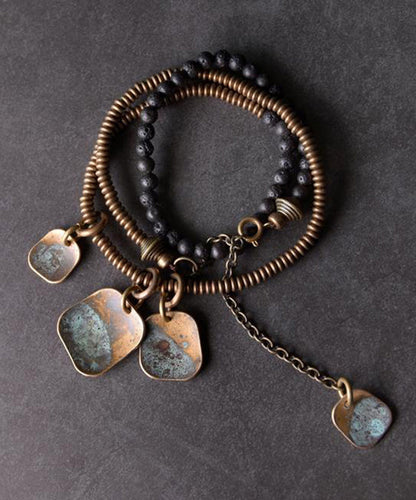 Bracelet Gender Men Same Copper Beading Charm Retro Design