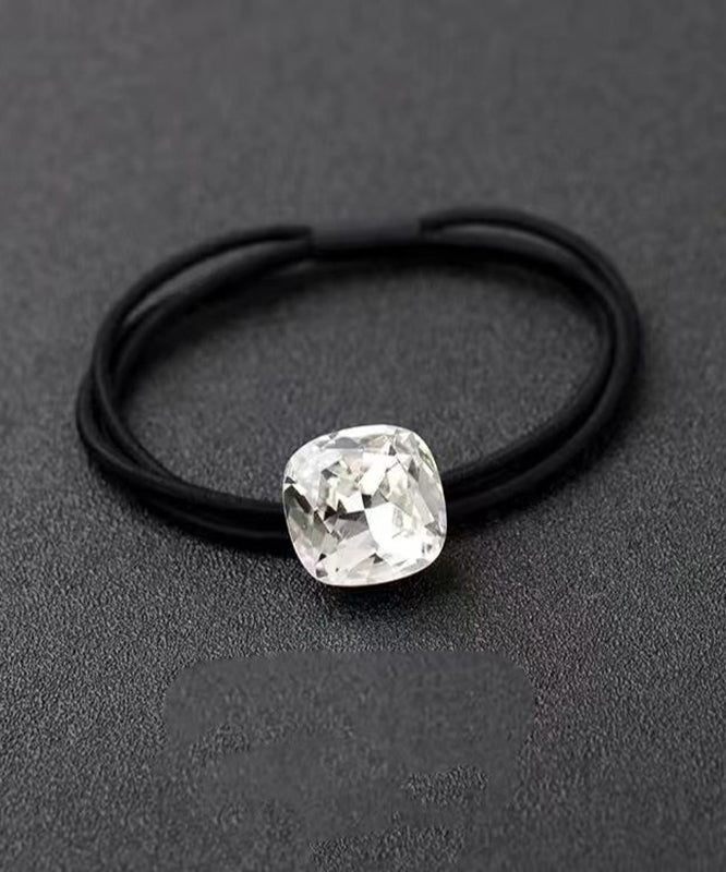 Rote Hand Haar Kristall Gewebt Zirkon Krawatte Einfache