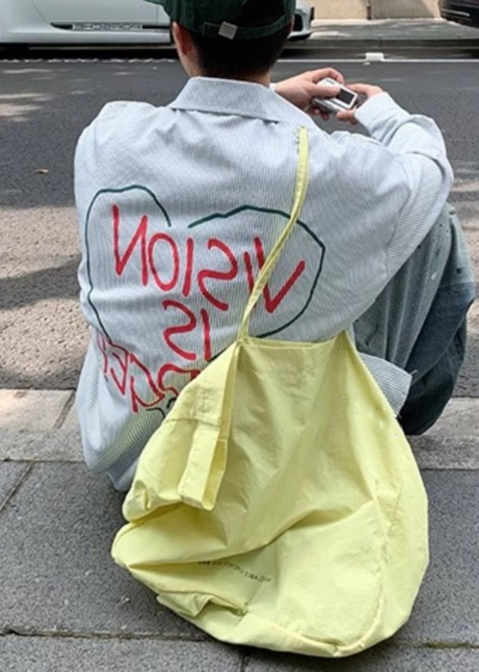 Chemises en coton pour hommes, col rayé, lettres bleues, printemps Peter Pan