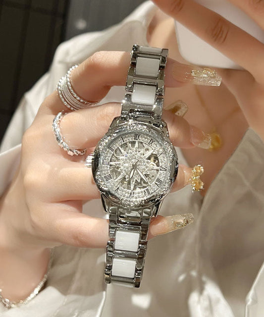 Zircon Silk Stainless Steel Glass Style Reinforced Sunflower