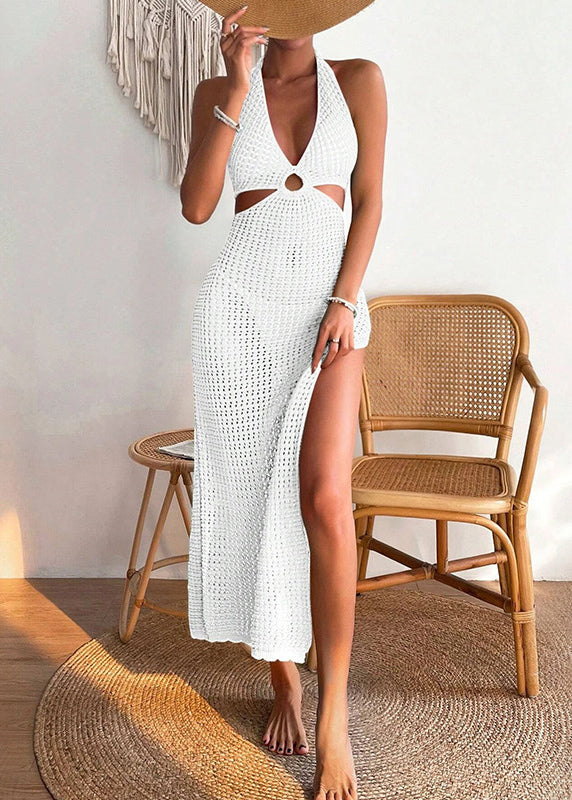 Summer New Sexy Hollow Out Knitted Swimwear Cover Up VC028