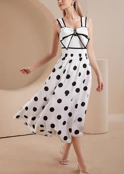 Bodysuit Set Maxi And Skirts White Lingerie Dot Trendy