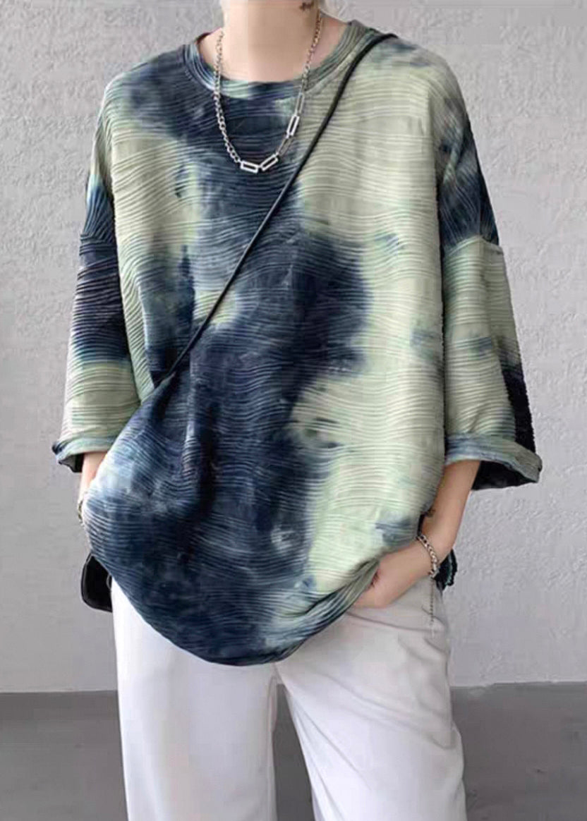 Silk Ice Bracelet Green T Unique Dye O Shirts Neck Mens Tie