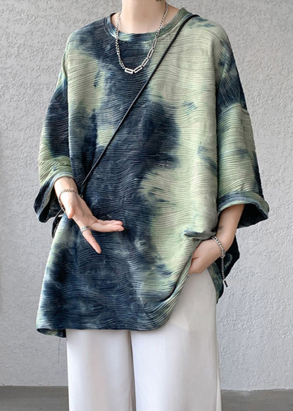 Silk Ice Bracelet Green T Unique Dye O Shirts Neck Mens Tie