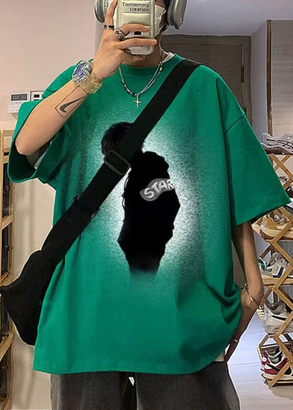 Männer Design Druck Kaffee Vintage T Shirt Original Baumwolle Halb