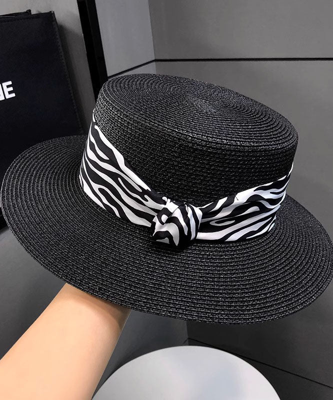 Stroh Khaki Damen Gewebter Hut Vielseitiger Glockenhut