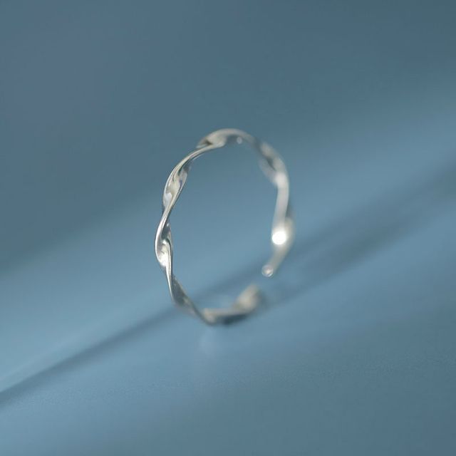Silver Twisted Ring Sterling