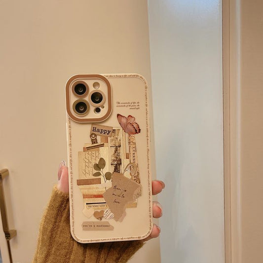 Retro Phone Case Print