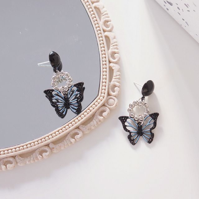 Dangle Butterfly Earring Alloy