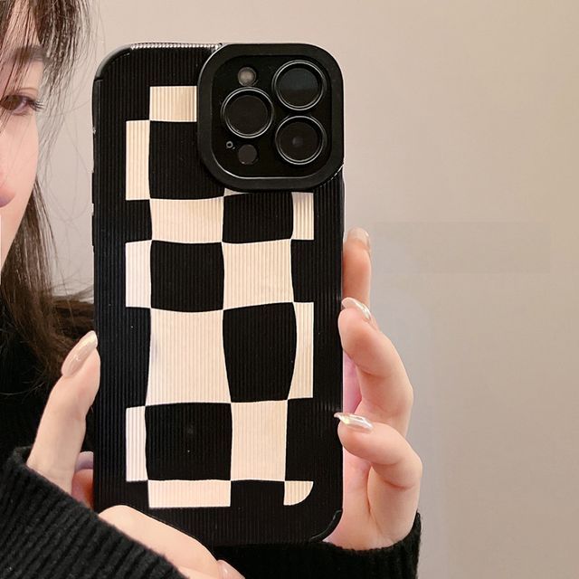 Checker Case Phone