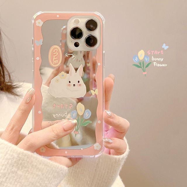 Phone Mirrored Rabbit Case