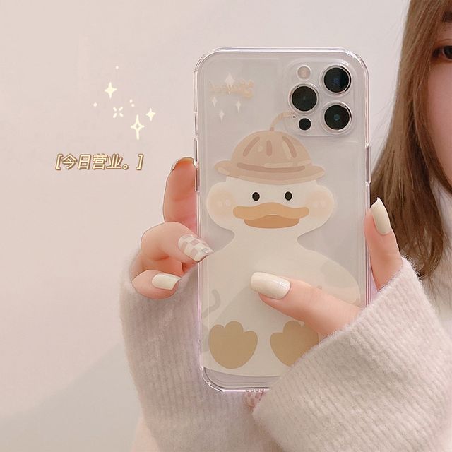 Case Duck Transparent Phone