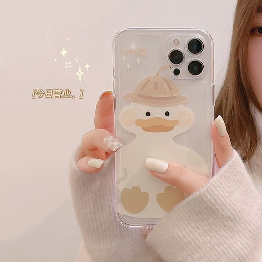 Case Duck Transparent Phone