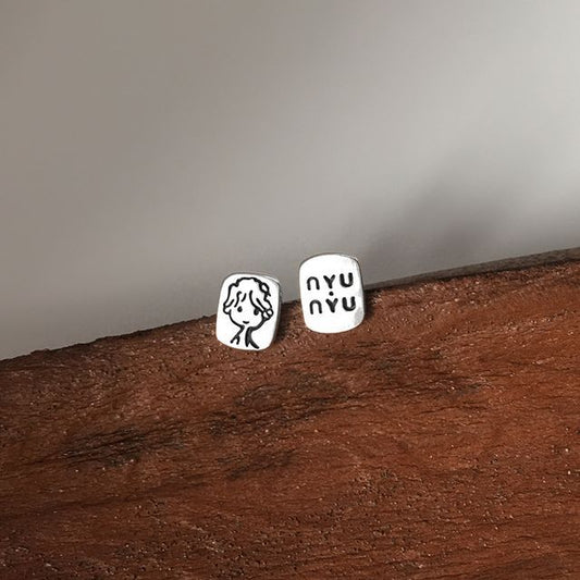 Stud Cartoon Earring