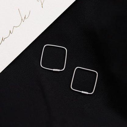 Hoop Square Earring