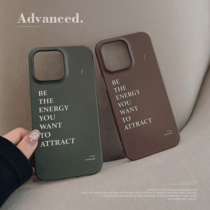 Lettering Case Phone