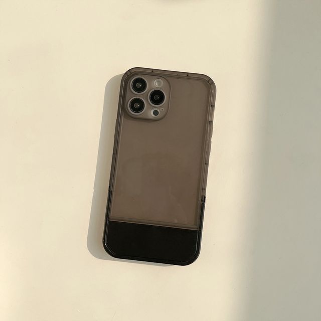 Case Stand Phone Transparent