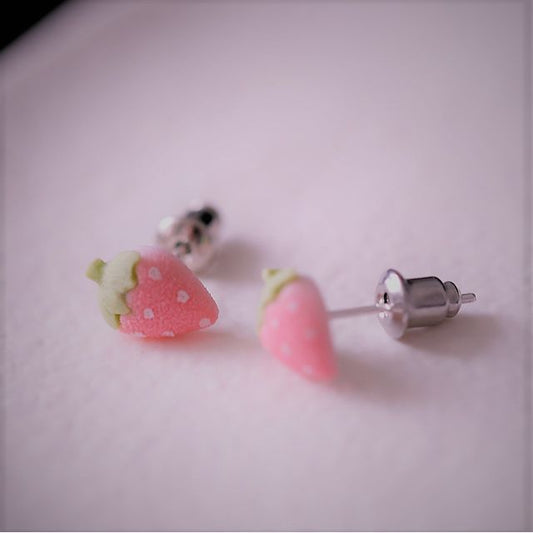Strawberry Ear Stud