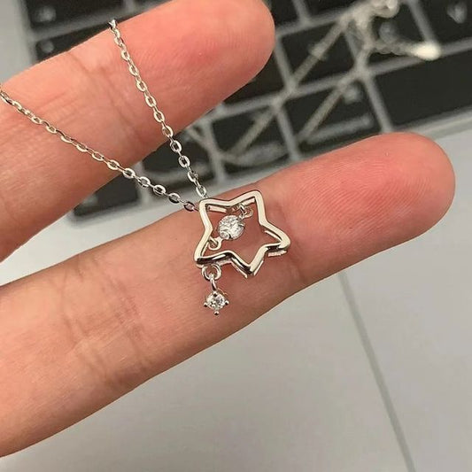 Pendant Star Choker Alloy