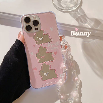 Phone Rabbit Mirrored Case