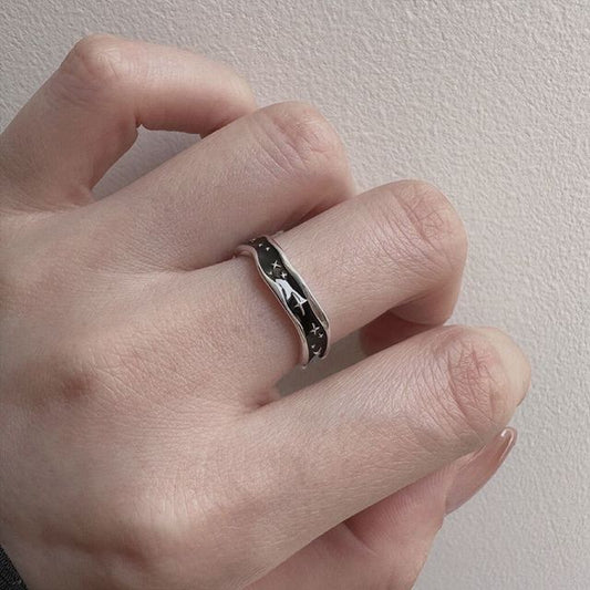 Galaxy Open Asymmetrical Ring