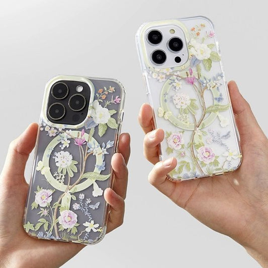 MagSafe Case Floral Phone