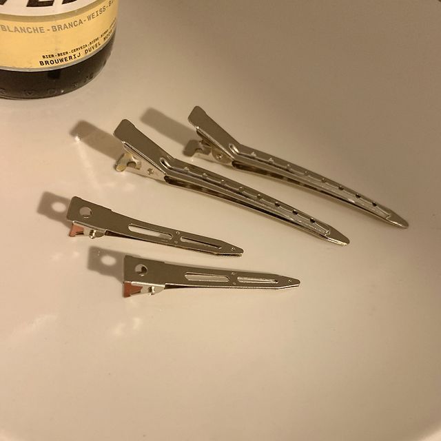 Set Clip Hair Metallic