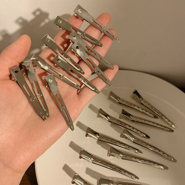 Set Clip Hair Metallic