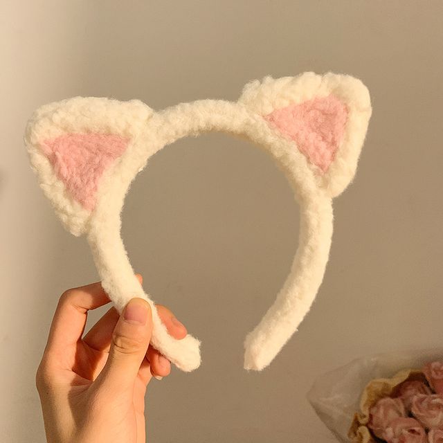 Headband Ear Cat Chenille