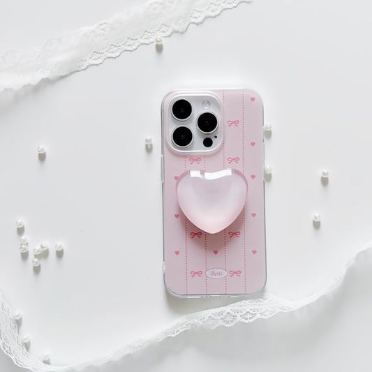 Stand Heart / Phone Case Bow