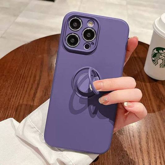 Plain Ring Case Stand Phone