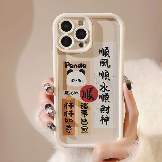 Panda Chinese Case Phone Characters