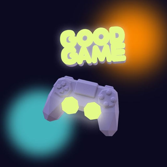 Drop Asymmetrical Cuff Clip-On Gamepad / Ear Earring Lettering