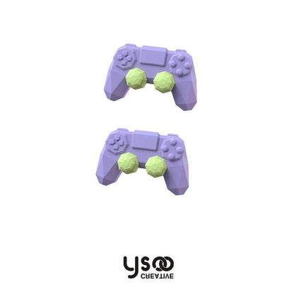 Drop Asymmetrical Cuff Clip-On Gamepad / Ear Earring Lettering