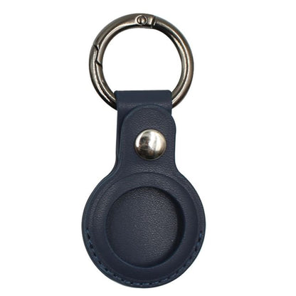 Faux AirTag Leather Keyring Holder