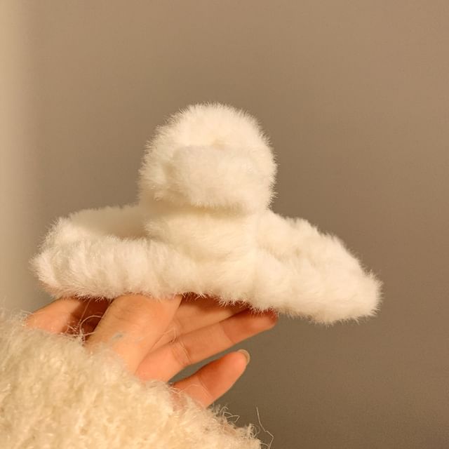 Plain Chenille Clamp Hair