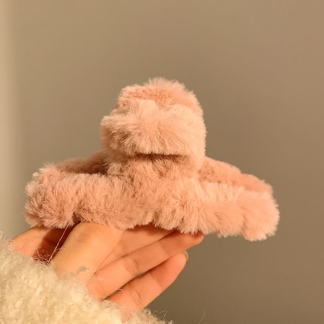 Plain Chenille Clamp Hair