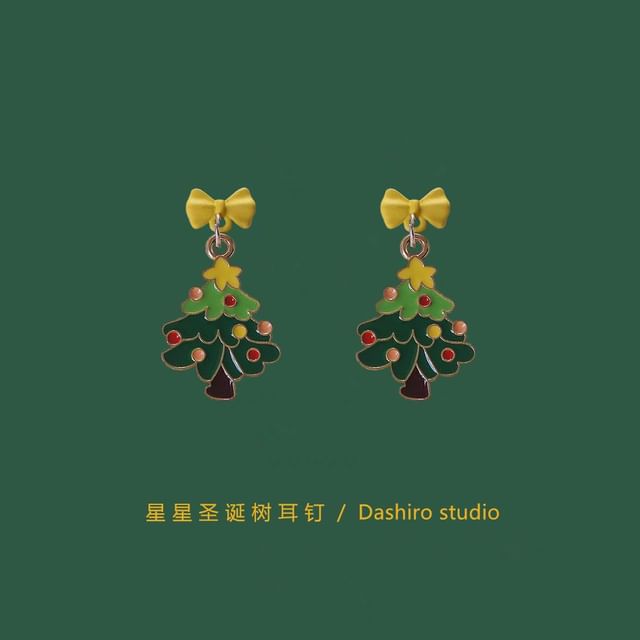 Christmas Drop Earring Tree On / Clip